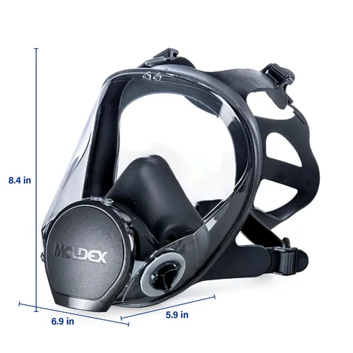 Vista 9 de Moldex 9003 Respirador reutilizable de cara completa, tamaño grande