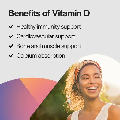 Vista 5 de PureFormulas Vitamina D3 5,000 UI 125 mcg - Suplemento de vitamina D pura para la formación saludable de huesos, dientes, salud cardiovascular