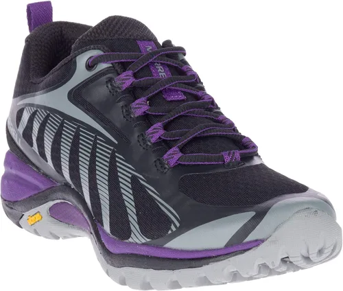 Vista 9 de Zapatillas de senderismo Merrell Siren Edge 3 para mujer Negro/Sombra
