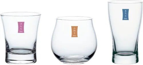 Vista 8 de Toyo Sasaki - Vaso de sake frío de vidrio, para beber y beber, hecho en Japón, apto para lavavajillas, vaso de sake, regalo, regalo, respeto por