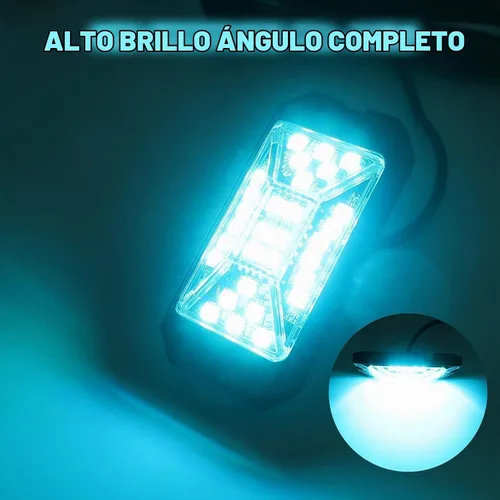 Vista 2 de SUNPIE 4 cápsulas RGBW de luces de roca – Ángulo de haz completo, 30 chips de alta potencia, carcasa de aluminio, almohadillas de montaje incluidas