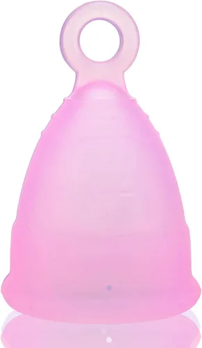 Vista 8 de Copas menstruales reutilizables, 12 horas de protección sin fugas, copas de silicona suave de grado médico, aptas para principiantes