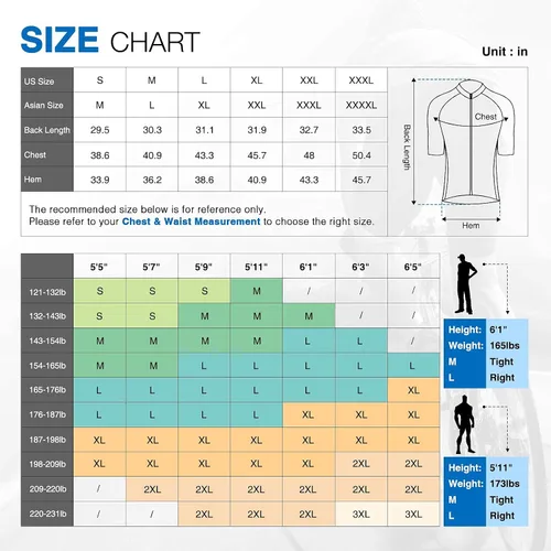 Vista 6 de Hikenture Camiseta de ciclismo para hombre, manga corta, cremallera completa, con 3 bolsillos, camiseta de ciclismo transpirable