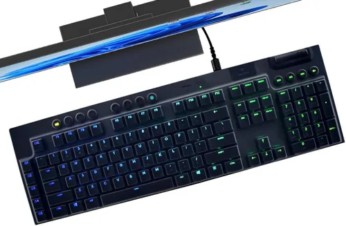 Vista 14 de Logitech MK320 K330 MK335 - Funda de teclado de silicona impermeable para Logitech MK320 MK335, color negro