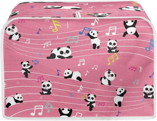 Vista 11 de Veniyate 2 Slice Toaster Cover Kitchen Mushroom Print Small Appliance Cover Bread Maker Dust and Fingerprint Protection, Lightweight and Durable