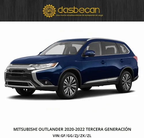 Vista 5 de Dasbecan Pantalla táctil compatible con Mitsubishi Outlander 2020 2021 2022