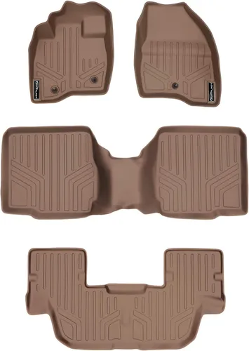 Vista 20 de SMARTLINER Alfombrilla de suelo para maletero de carga para todo tipo de clima para Ford Explorer 2002-2010