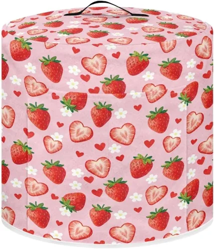 Vista 14 de Suobstales Cubierta antipolvo con estampado de girasol para olla instantánea de 6 cuartos de galón, diseño de nota musical, cubierta de olla a Nota