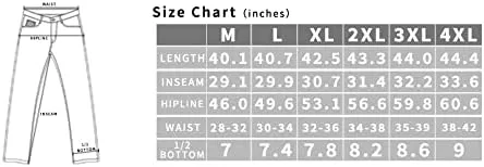 Vista 3 de FoxQ Pantalones deportivos para hombre con bolsillos, pantalones deportivos para correr, casuales, pantalones de yoga, ajuste holgado, pierna recta