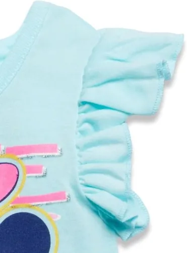 Vista 4 de Disney Minnie Mouse Tank Top y Active Retro Dolphin French Terry Shorts de bebé a niño pequeño