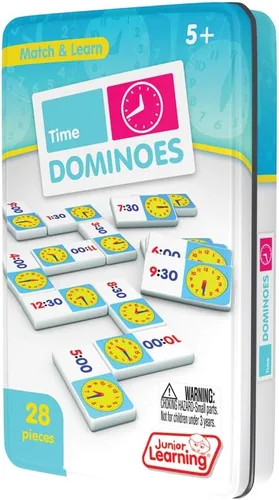 Vista 3 de Junior Learning JL486 Time Dominó Pequeño