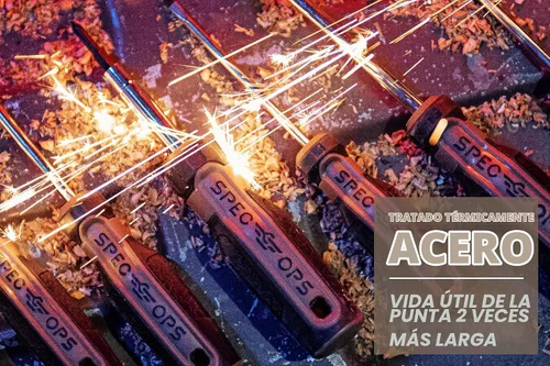 Vista 2 de Spec Ops Tools Destornillador multi-bit, 6-en-1, bits magnéticos de doble cara, eje de acero Cr-Mo, 3% donado a veteranos