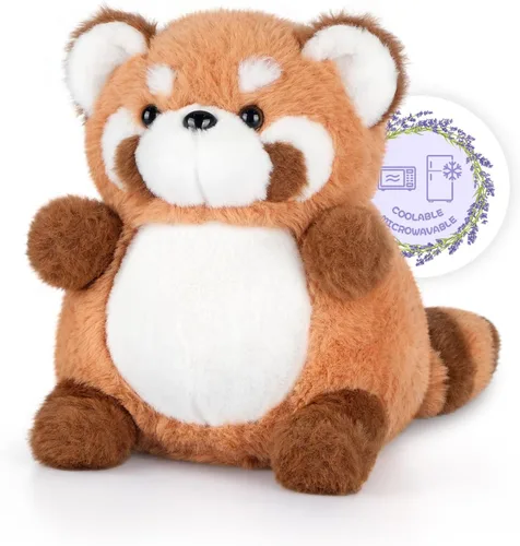 Vista 13 de SuzziPals Capibara de Peluche Calentable y Enfriable, Peluches de Almohadilla de Calentamiento para Microondas para Relajación y Alivio, Juguetes