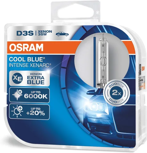Vista 5 de OSRAM XENARC COOL BLUE INTENSE D3S HID Bombilla de descarga de xenón, lámpara de descarga, 66340CBI-HCB, duobox (2 unidades)