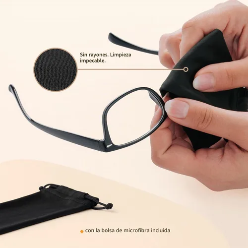 Vista 4 de TruVision Readers 9505HP OTC Reading Glasses for Men & Women 9505 2 negro