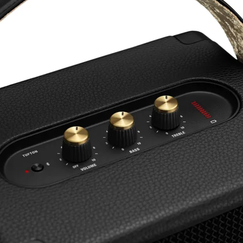Vista 3 de Marshall Tufton - Altavoz Bluetooth portátil, negro y latón
