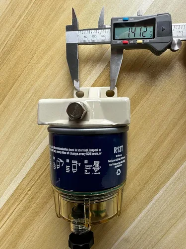 Vista 4 de Separador de agua con filtro de combustible R12T Compatible: S3240,120AT R12T NPT ZG1/4-19
