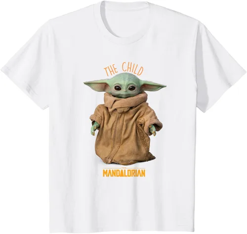 Vista 18 de Star Wars The Mandalorian Grogu The Child Photo Pose - Camiseta linda Negro