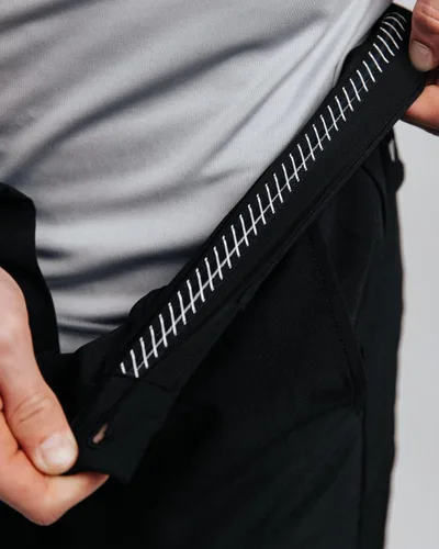 Vista 8 de Primo Pantalón deportivo de golf, ligero elástico en cuatro direcciones, 4 bolsillos, cintura interior de gel, tobillos con cremallera elástica