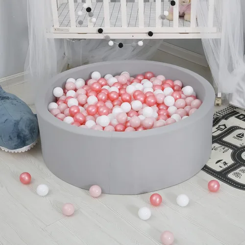 Vista 5 de GOGOSO Bolas para corral de bolas para niños pequeños plásticos accesorios a prueba de aplastamiento duraderos formas divertidas juguetes de baño