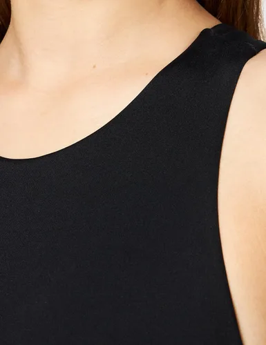 Vista 3 de Seafolly Traje de baño estándar de una pieza con cuello alto y espalda baja abierta para mujer