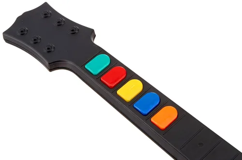 Vista 2 de Wireless Guitar for Wii Guitar Hero and Rock Band Games Excluding Rock Band 1 Color White