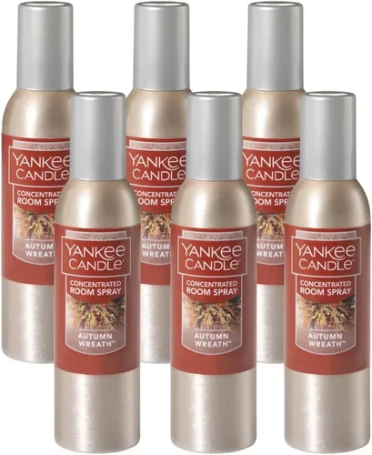Vista 4 de Yankee Candle Ambientador Concentrado en Aerosol para Habitaciones, Eliminador de Olores para el Hogar, Baño, Manzana y Calabaza, 1.5 Oz