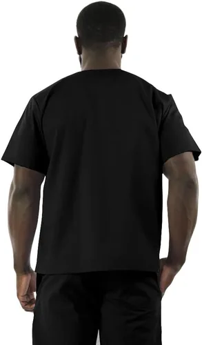 Vista 2 de SPECTRUM UNIFORMS Scrubs Top Doctor & Nurse Coat Yoga Unisex V-Neck Ideal for Medical Professionals Hospital and Lab Workwear