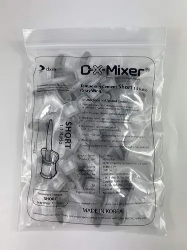 Vista 4 de 48pcs Dental Impression Mixing Tips DX-Mixer Color Alas (Temp. Cem. Short)