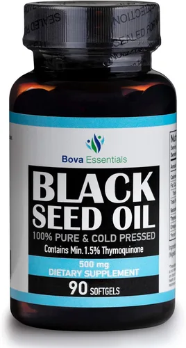 Vista 11 de Aceite orgánico de semilla negra – Botella de vidrio prensado en frío certificado por USDA, más de 1.5% timoquinona, 3 veces más de fuerza de comino