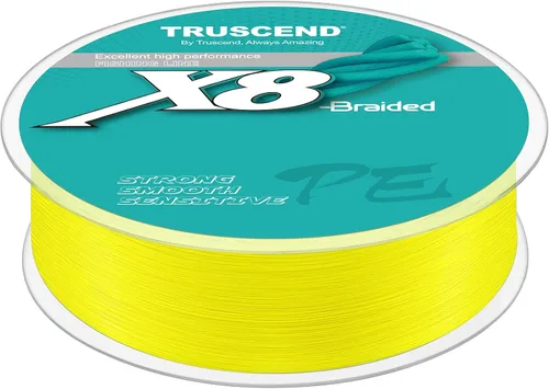 Vista 11 de TRUSCEND X8 Braided Fishing Line, Durable and Valuable PE Braid Line for Professional, More Thinner More Smoother Performance for Casting Well