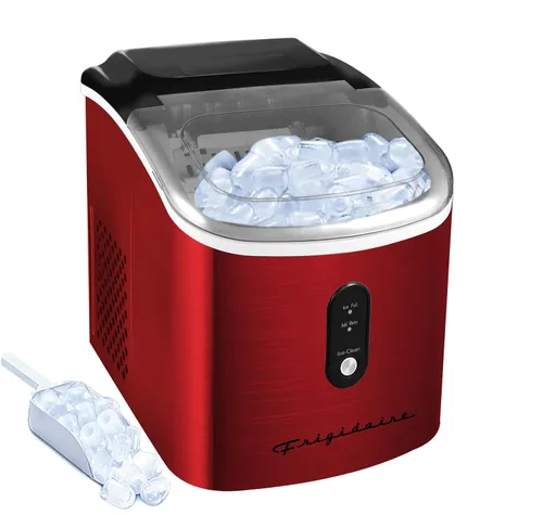 Vista 7 de Frigidaire EFIC103 - Máquina de Hielo, Resistente, 26 libras de Hielo por Día, Acero Inoxidable Negro