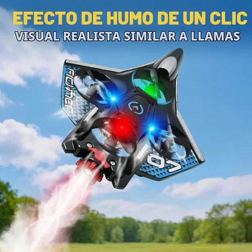 Vista 3 de Avión RC con spray frío y luz LED