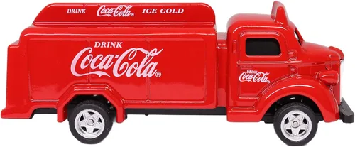 Vista 6 de Motor city classics Camión botella Coca-Cola 1947 (rojo) Modelo a escala 1:87 coleccionable a presión 440537