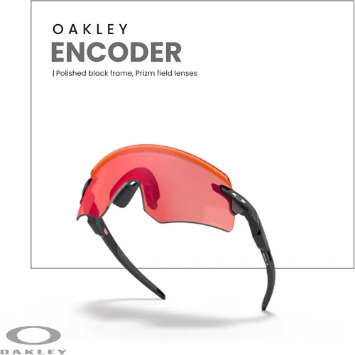 Vista 28 de Oakley Encoder OO9471 - Gafas de sol rectangulares para hombre, correa y kit de cuidado iWear de diseñador
