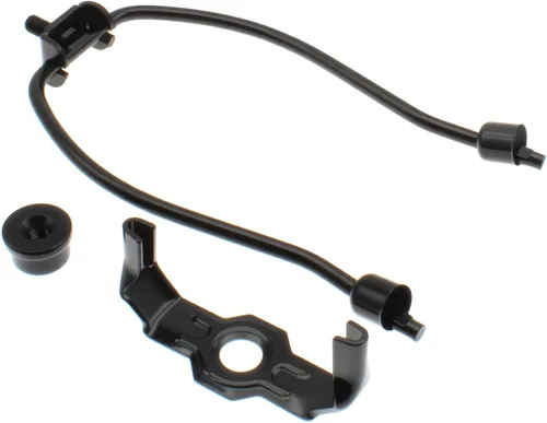 Vista 4 de Kit de soporte de arpa de pantalla de 6 pulgadas con marco de cuerno resistente con tapa de remate de lámpara sólida para lámparas de mesa y pie