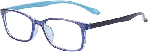 Vista 5 de Oval Frame Nearsighted Glasses Distance Men Women Shortsighted Glasses Negro