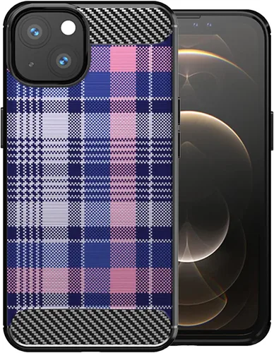Vista 12 de CasesOnDeck - Funda compatible con Apple iPhone 13 Mini/iPhone 13 Mini, funda de diseño, delgada, negra, flexible, elegante, protección contra