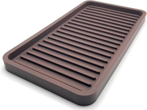 Vista 17 de Bandeja organizadora para fregadero de cocina de silicona, soporte de esponja y protector de encimera Plato y bandeja dispensadora de jabón
