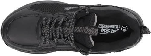 Vista 4 de Avia Canyon SR - Zapatos antideslizantes negros para hombre, resistentes al agua, para restaurante, trabajo y servicio de alimentos, color negro