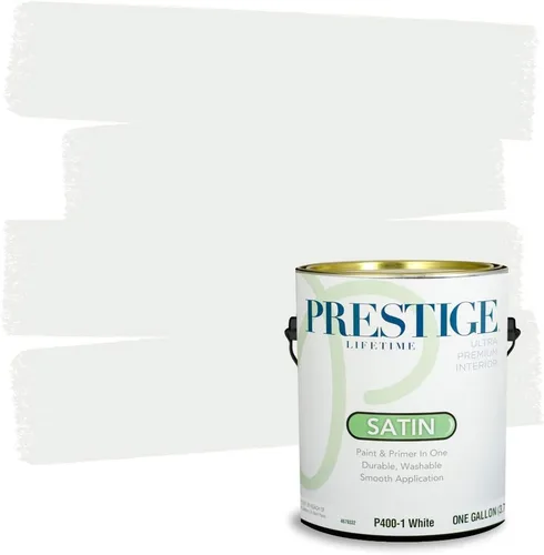 Vista 3 de PRESTIGE - Pintura para techos interiores, 1 galón, blanco brillante