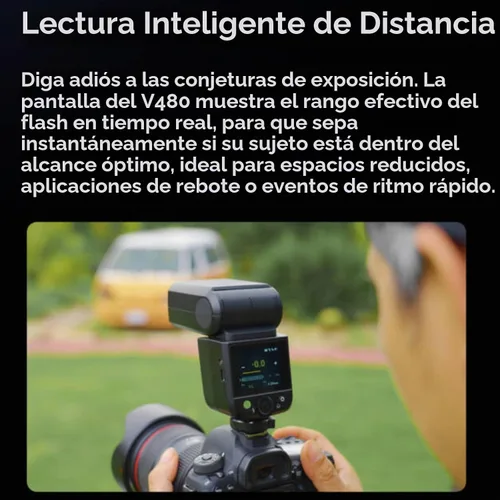 Vista 6 de Godox V480 Flash para Canon