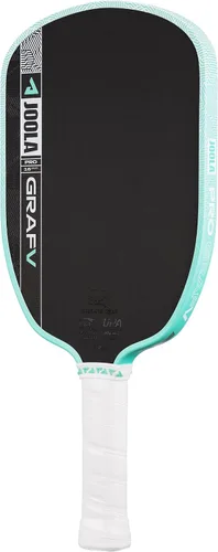 Vista 12 de JOOLA Pro V Pickleball Paddle - 14mm/16mm - Raw Carbon Fiber Textured Surface - Enhanced Frame & Propulsion Core, USAPA & UPA-A Certified, NFC Chip