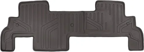 Vista 14 de SMARTLINER Juego de alfombrillas de piso de 2 filas compatibles con Chevrolet Traverse 2011-2017