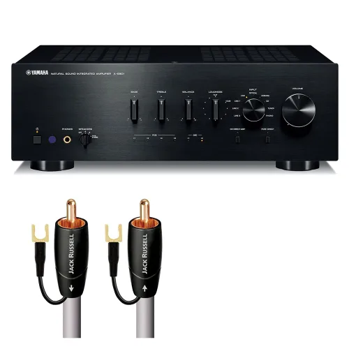 Vista 5 de YAMAHA A-S801SL Amplificador estéreo integrado de sonido natural (plata)
