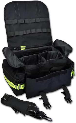 Vista 2 de Lightning X Products Pequeño EMT Medic First Responder Trauma EMS Jump Bag Con Divisores - Stealth Black