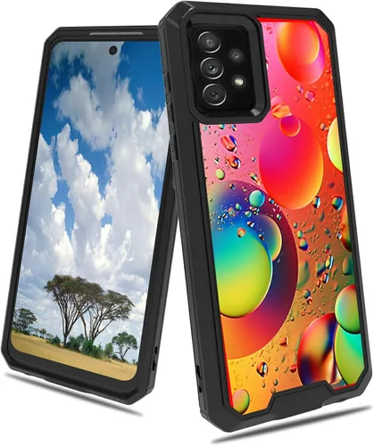 Vista 96 de Funda para Samsung S23 FE Galaxy S23 FE 2 en 1 PC duro de doble capa TPU suave a prueba de golpes Funda protectora para Samsung Galaxy S23 FE 6.4