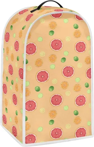 Vista 7 de Fundas para batidora para cocina, cubierta de procesador de alimentos de mármol azul con mango duradero, cubiertas antipolvo para electrodomésticos
