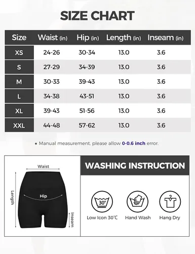 Vista 7 de Buauty Pantalones cortos de gimnasio para mujer, sin costuras, pantalones cortos de entrenamiento de yoga de cintura alta, pantalones cortos