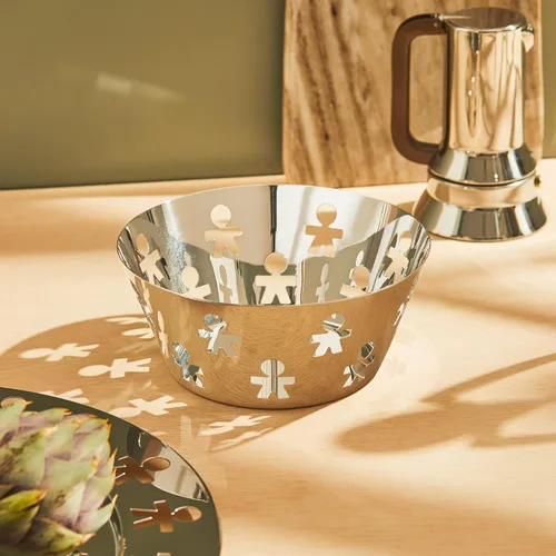 Vista 5 de A di Alessi "Girotondo" Pierced Basket